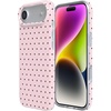 image:imageCasely iPhone 17 Air Case  On the Dot  Pink amp Brown Polka Dot  Compatible with MagSafe  Classic Ultra Slim Design