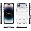 image:imageCasely iPhone 17 Air Case  On the Dot  White Polka Dot  Bold Protective Design  Compatible with MagSafe