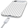 image:imageCasely iPhone 17 Air Case  On the Dot  White Polka Dot  Compatible with MagSafe  Classic Ultra Slim Design