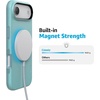 image:imageCasely iPhone 17 Air Case  Reality Check  Periwinkle  Bold Protective Design  Compatible with MagSafeAquamarine  Ocean Blue Shimmer