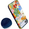 image:imageCasely iPhone 17 Air Case  Reality Check  Periwinkle  Bold Protective Design  Compatible with MagSafeBotanical Blooms  Floral Patchwork