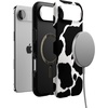image:imageCasely iPhone 17 Air Case  Reality Check  Periwinkle  Bold Protective Design  Compatible with MagSafeCurrent MOOd  Cow Print