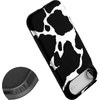 image:imageCasely iPhone 17 Air Case  Reality Check  Periwinkle  Bold Protective Design  Compatible with MagSafeCurrent MOOd  Cow Print