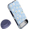 image:imageCasely iPhone 17 Air Case  Reality Check  Periwinkle  Bold Protective Design  Compatible with MagSafeDaisy Daydream  Baby Blue Floral