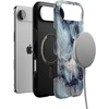 image:imageCasely iPhone 17 Air Case  Reality Check  Periwinkle  Bold Protective Design  Compatible with MagSafeDeep Sea  Blue Marble