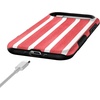 image:imageCasely iPhone 17 Air Case  Reality Check  Periwinkle  Bold Protective Design  Compatible with MagSafeEast Coast Summer  Red Stripes