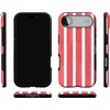 image:imageCasely iPhone 17 Air Case  Reality Check  Periwinkle  Bold Protective Design  Compatible with MagSafeEast Coast Summer  Red Stripes