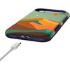 image:imageCasely iPhone 17 Air Case  Reality Check  Periwinkle  Bold Protective Design  Compatible with MagSafeEndless Peaks  Colorblock Mountain