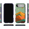 image:imageCasely iPhone 17 Air Case  Reality Check  Periwinkle  Bold Protective Design  Compatible with MagSafeEndless Peaks  Colorblock Mountain