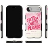 image:imageCasely iPhone 17 Air Case  Reality Check  Periwinkle  Bold Protective Design  Compatible with MagSafeExtra Dirty Please  Fun on Weekdays