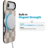 image:imageCasely iPhone 17 Air Case  Reality Check  Periwinkle  Bold Protective Design  Compatible with MagSafeFit Check  Neutral Checkerboard