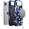 image:imageCasely iPhone 17 Air Case  Reality Check  Periwinkle  Bold Protective Design  Compatible with MagSafeFloral Forest  Navy Cherry Blossom Floral