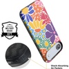 image:imageCasely iPhone 17 Air Case  Reality Check  Periwinkle  Bold Protective Design  Compatible with MagSafeFlower Patch  MultiColor Floral
