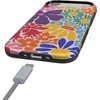 image:imageCasely iPhone 17 Air Case  Reality Check  Periwinkle  Bold Protective Design  Compatible with MagSafeFlower Patch  MultiColor Floral