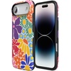 image:imageCasely iPhone 17 Air Case  Reality Check  Periwinkle  Bold Protective Design  Compatible with MagSafeFlower Patch  MultiColor Floral