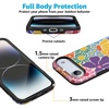 image:imageCasely iPhone 17 Air Case  Reality Check  Periwinkle  Bold Protective Design  Compatible with MagSafeFlower Patch  MultiColor Floral