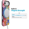 image:imageCasely iPhone 17 Air Case  Reality Check  Periwinkle  Bold Protective Design  Compatible with MagSafeFlower Patch  MultiColor Floral