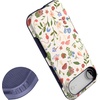 image:imageCasely iPhone 17 Air Case  Reality Check  Periwinkle  Bold Protective Design  Compatible with MagSafeGarden Party  Mushroom Floral