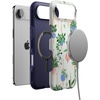 image:imageCasely iPhone 17 Air Case  Reality Check  Periwinkle  Bold Protective Design  Compatible with MagSafeHanging Around  Potted Plants Floral