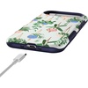 image:imageCasely iPhone 17 Air Case  Reality Check  Periwinkle  Bold Protective Design  Compatible with MagSafeHanging Around  Potted Plants Floral