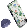 image:imageCasely iPhone 17 Air Case  Reality Check  Periwinkle  Bold Protective Design  Compatible with MagSafeHanging Around  Potted Plants Floral