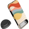 image:imageCasely iPhone 17 Air Case  Reality Check  Periwinkle  Bold Protective Design  Compatible with MagSafeHere Comes the Sun  Colorblock Sunset