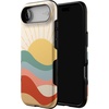 image:imageCasely iPhone 17 Air Case  Reality Check  Periwinkle  Bold Protective Design  Compatible with MagSafeHere Comes the Sun  Colorblock Sunset