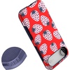 image:imageCasely iPhone 17 Air Case  Reality Check  Periwinkle  Bold Protective Design  Compatible with MagSafeId Pick You  Red Strawberry