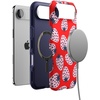 image:imageCasely iPhone 17 Air Case  Reality Check  Periwinkle  Bold Protective Design  Compatible with MagSafeId Pick You  Red Strawberry
