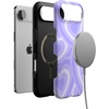 image:imageCasely iPhone 17 Air Case  Reality Check  Periwinkle  Bold Protective Design  Compatible with MagSafeLove Song  Lavender Heart
