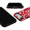 image:imageCasely iPhone 17 Air Case  Reality Check  Periwinkle  Bold Protective Design  Compatible with MagSafeLove Song Remix  Ombre Hearts