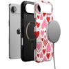 image:imageCasely iPhone 17 Air Case  Reality Check  Periwinkle  Bold Protective Design  Compatible with MagSafeLove Struck  Heart Stickers