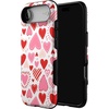 image:imageCasely iPhone 17 Air Case  Reality Check  Periwinkle  Bold Protective Design  Compatible with MagSafeLove Struck  Heart Stickers