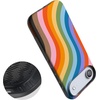 image:imageCasely iPhone 17 Air Case  Reality Check  Periwinkle  Bold Protective Design  Compatible with MagSafeLove for All  Rainbow Pride