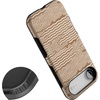 image:imageCasely iPhone 17 Air Case  Reality Check  Periwinkle  Bold Protective Design  Compatible with MagSafeMocha Ripple  Brown Waves