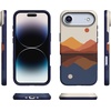 image:imageCasely iPhone 17 Air Case  Reality Check  Periwinkle  Bold Protective Design  Compatible with MagSafeOpposites Attract  Day  Night Colorblock Mt