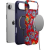 image:imageCasely iPhone 17 Air Case  Reality Check  Periwinkle  Bold Protective Design  Compatible with MagSafePainted Flowers  Frida Kahlo Floral