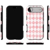 image:imageCasely iPhone 17 Air Case  Reality Check  Periwinkle  Bold Protective Design  Compatible with MagSafeQueen of Diamonds  Pink Watercolor