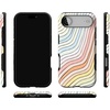image:imageCasely iPhone 17 Air Case  Reality Check  Periwinkle  Bold Protective Design  Compatible with MagSafeRide The Wave  Pastel Rainbow Lined