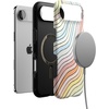 image:imageCasely iPhone 17 Air Case  Reality Check  Periwinkle  Bold Protective Design  Compatible with MagSafeRide The Wave  Pastel Rainbow Lined