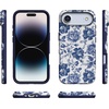 image:imageCasely iPhone 17 Air Case  Reality Check  Periwinkle  Bold Protective Design  Compatible with MagSafeRose to Fame  Blue  White Rose Floral