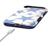 image:imageCasely iPhone 17 Air Case  Reality Check  Periwinkle  Bold Protective Design  Compatible with MagSafeStars Align  Blue  White Stars