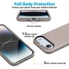 image:imageCasely iPhone 17 Air Case  Reality Check  Periwinkle  Bold Protective Design  Compatible with MagSafeTaupe on Nude
