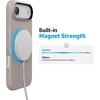 image:imageCasely iPhone 17 Air Case  Reality Check  Periwinkle  Bold Protective Design  Compatible with MagSafeTaupe on Nude