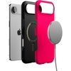 image:imageCasely iPhone 17 Air Case  Reality Check  Periwinkle  Bold Protective Design  Compatible with MagSafeThink Pink  Solid Neon Pink
