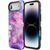 image:imageCasely iPhone 17 Air Case  Reality Check  Periwinkle  Bold Protective Design  Compatible with MagSafeTie Dying Over You  Purple Marble