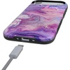 image:imageCasely iPhone 17 Air Case  Reality Check  Periwinkle  Bold Protective Design  Compatible with MagSafeTie Dying Over You  Purple Marble