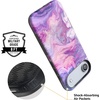 image:imageCasely iPhone 17 Air Case  Reality Check  Periwinkle  Bold Protective Design  Compatible with MagSafeTie Dying Over You  Purple Marble
