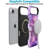 image:imageCasely iPhone 17 Air Case  Reality Check  Periwinkle  Bold Protective Design  Compatible with MagSafeTie Dying Over You  Purple Marble