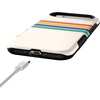 image:imageCasely iPhone 17 Air Case  Reality Check  Periwinkle  Bold Protective Design  Compatible with MagSafeTotally Groovy  Rainbow Stripes Color Block